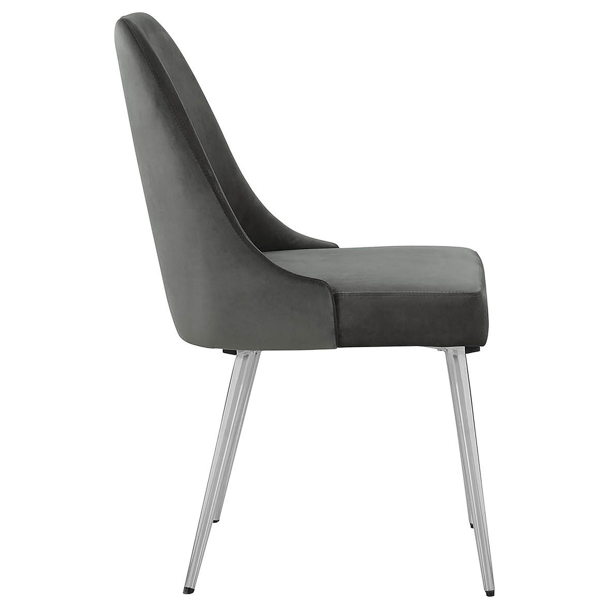 Side Chairs Upholstered With Tapered Legs (Set of 2)
