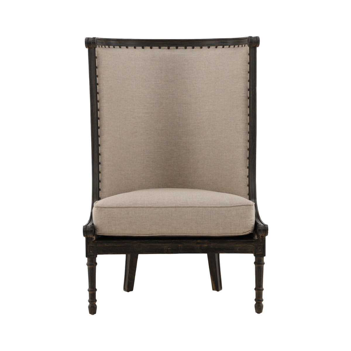 Kingsley - Occasional Chair - Black / Beige