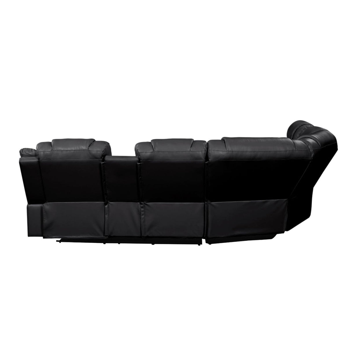 Challenger - Recliner Sectional Sofa, Built In USB, C Ports & Bluetooth