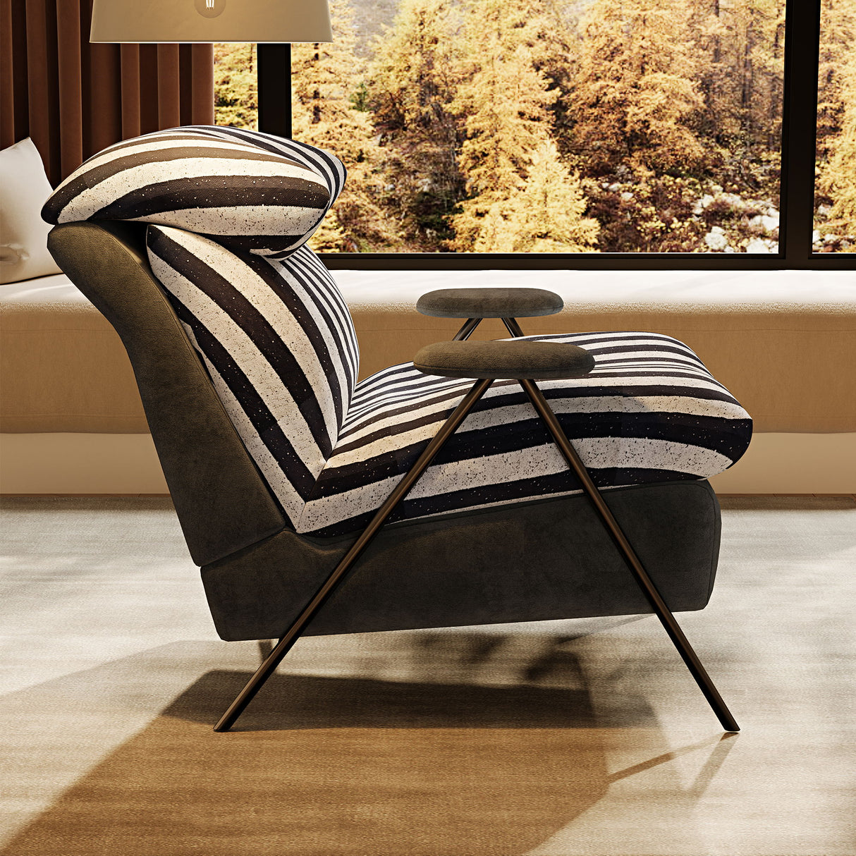 Ergonomic Single Chair