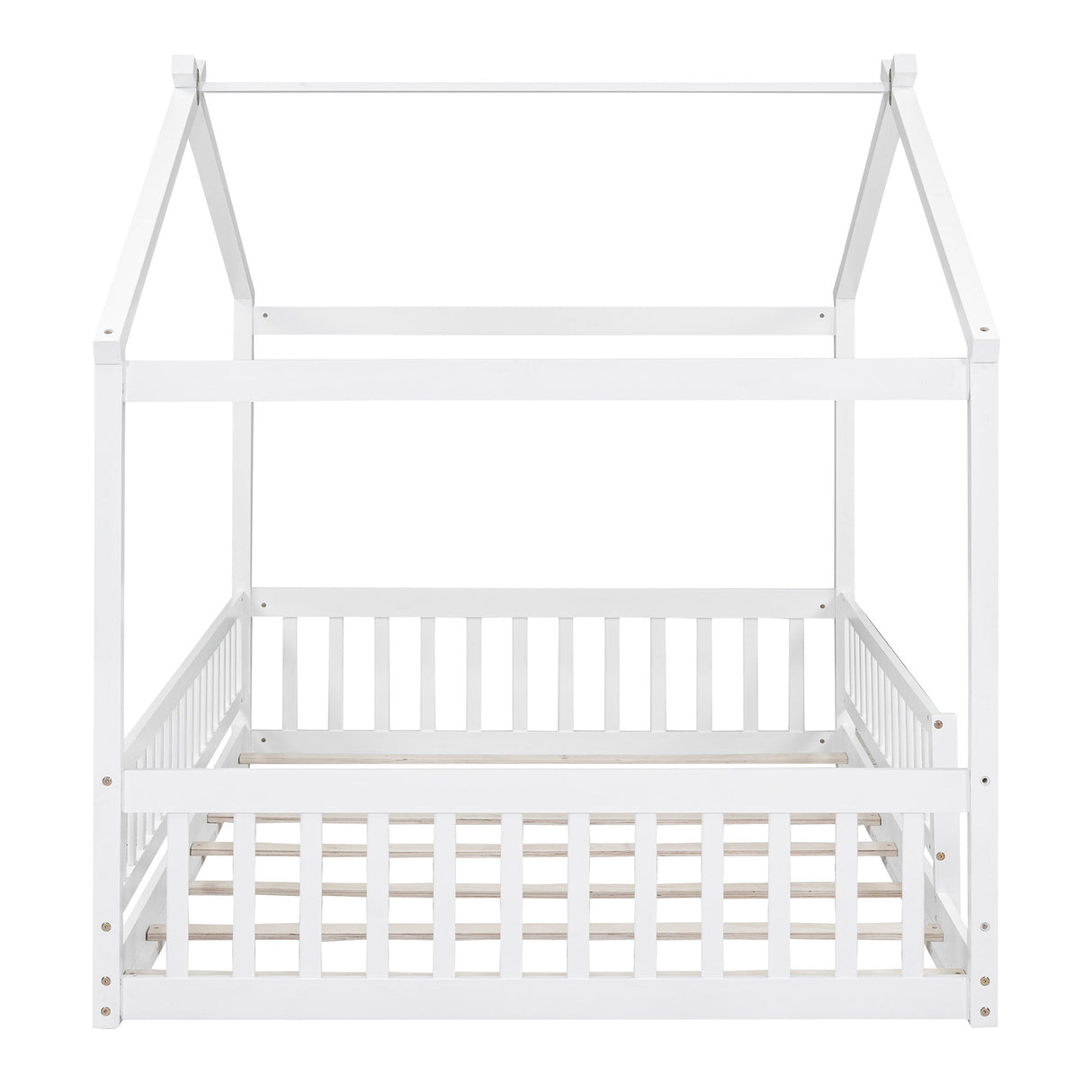 Bed House Bed Frame With Fence