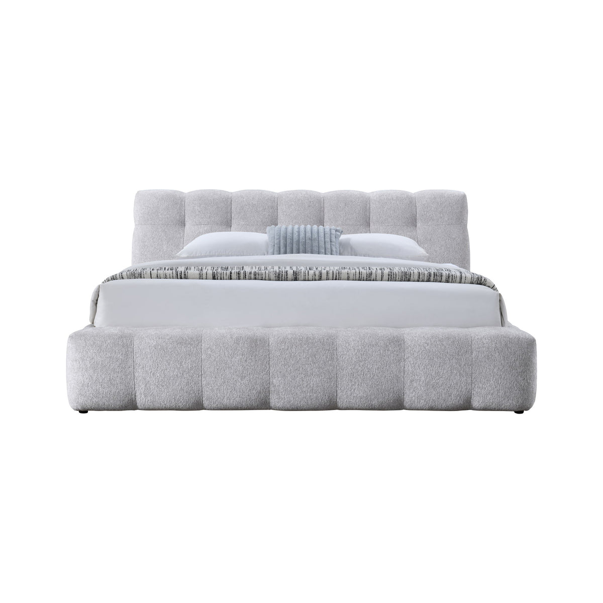 Hannah - Queen Bed - Gray