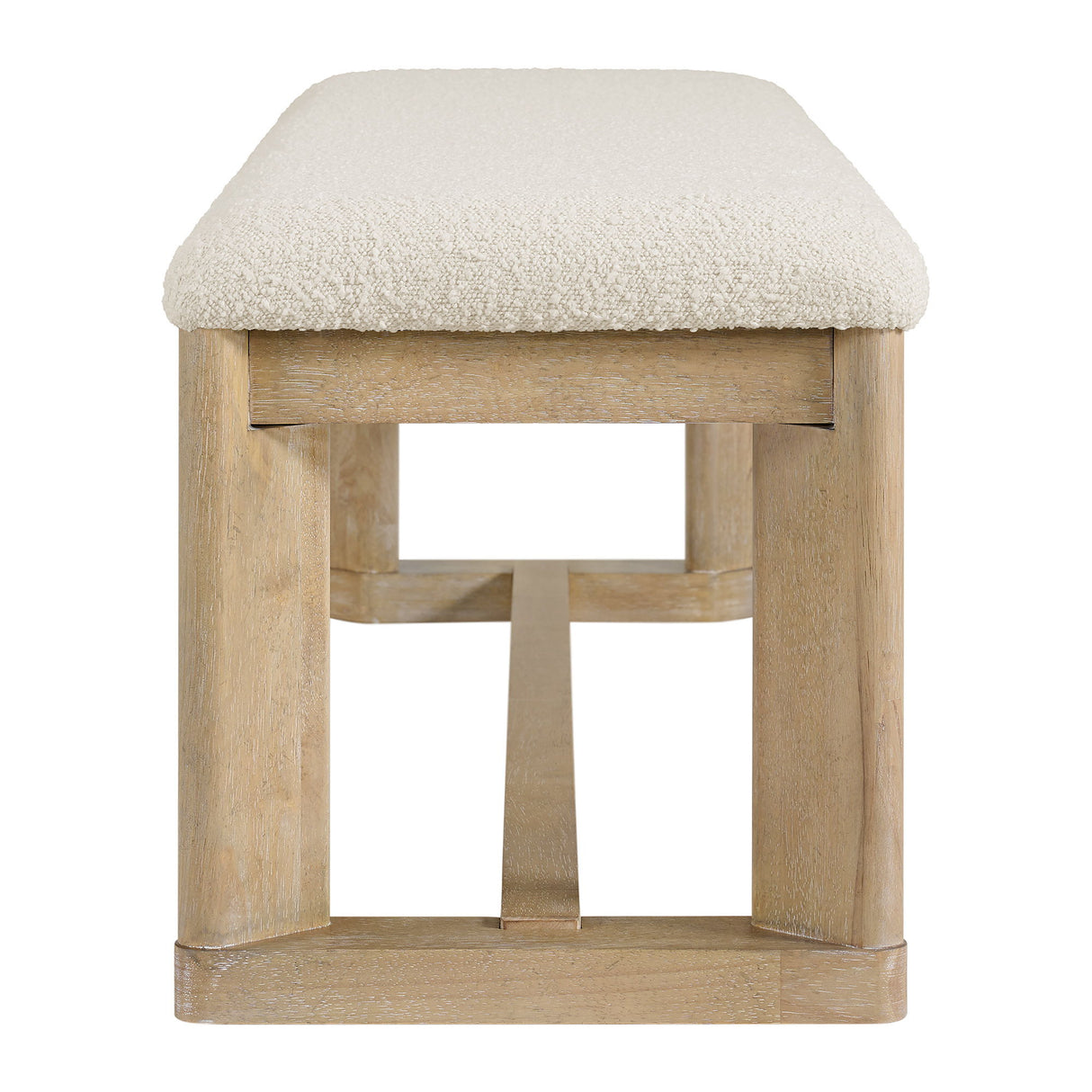 Backless Upholstered Dining Bench
