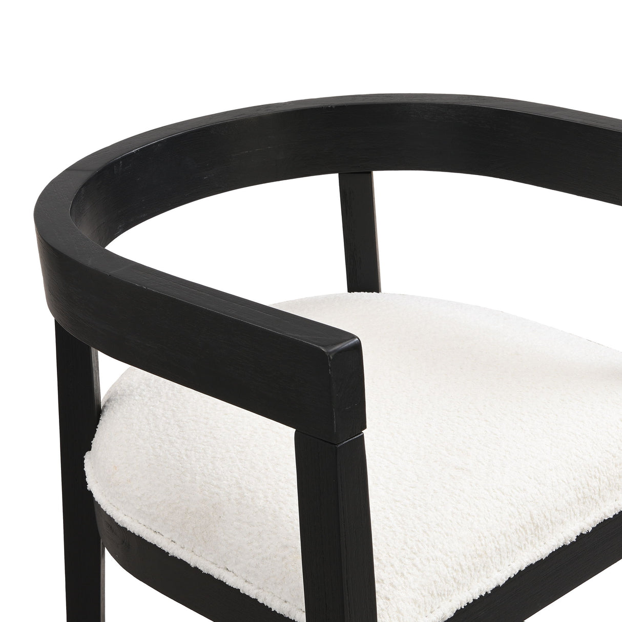 Modern Rubberwood Counter Stool Set With Upholstered Seats
