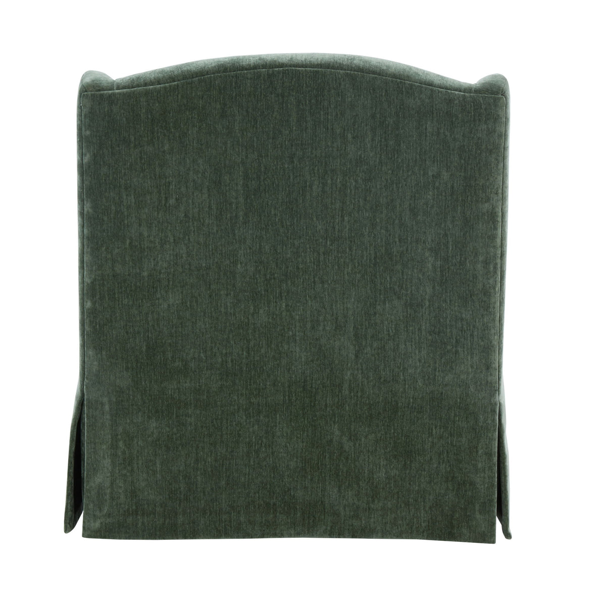 Luisa - Skirted Swivel Accent Chair - Green
