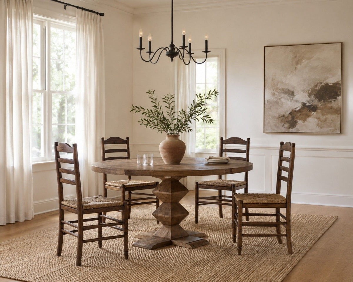Anna - Side Chair (Set of 2) - Dark Brown / Light Brown