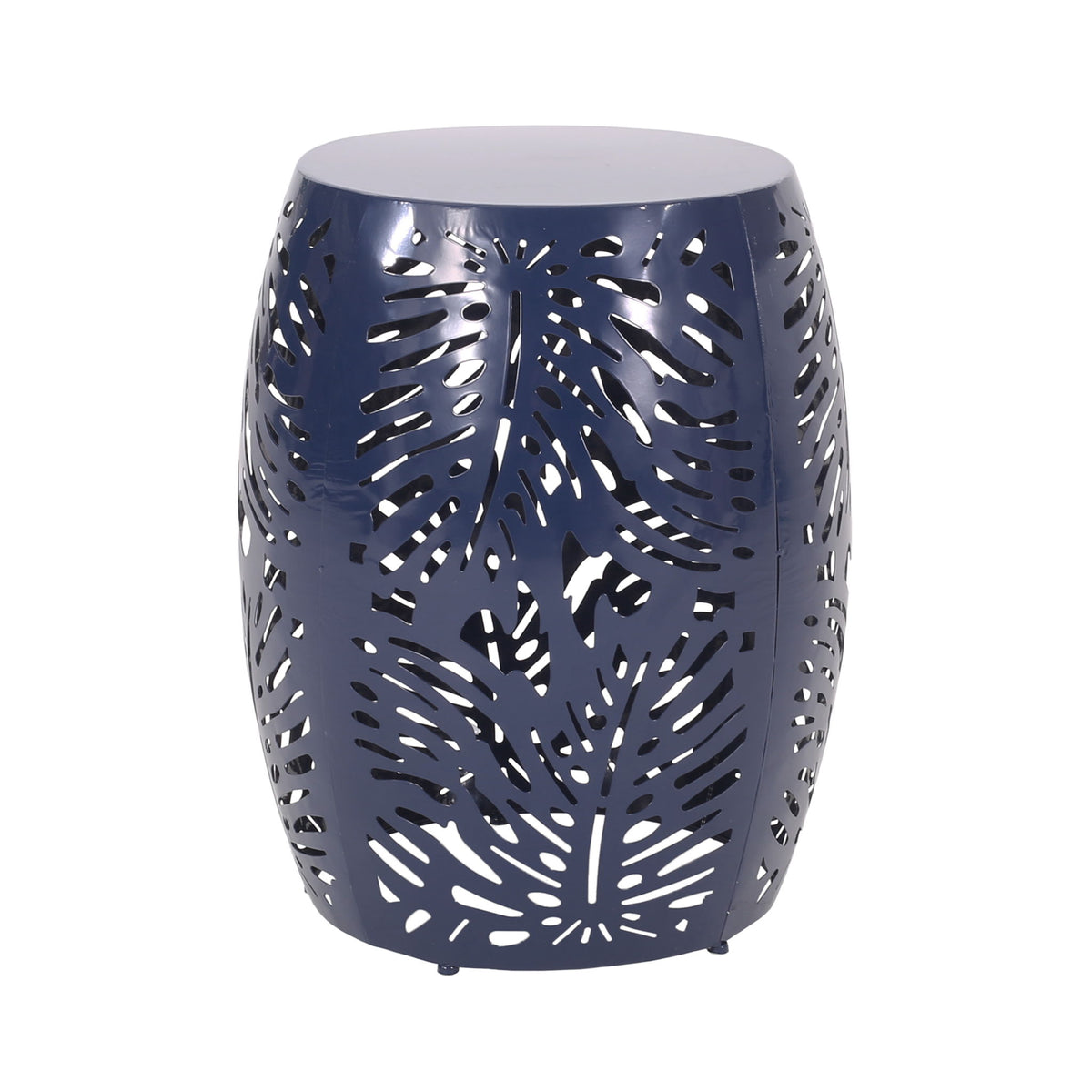 Modern Design Metal End Table, Large