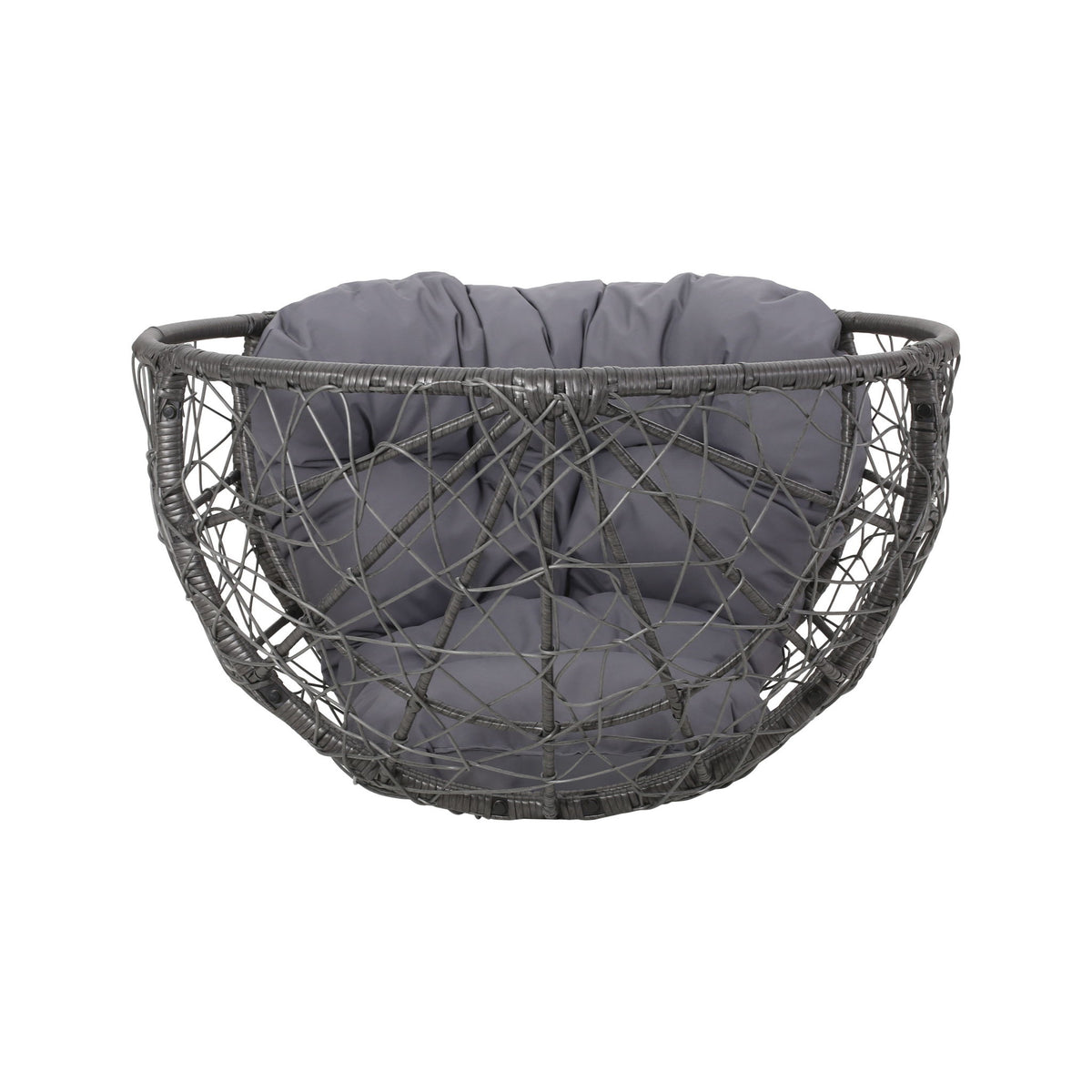 Cosmos - Round Hammered Iron Teardrop Chair