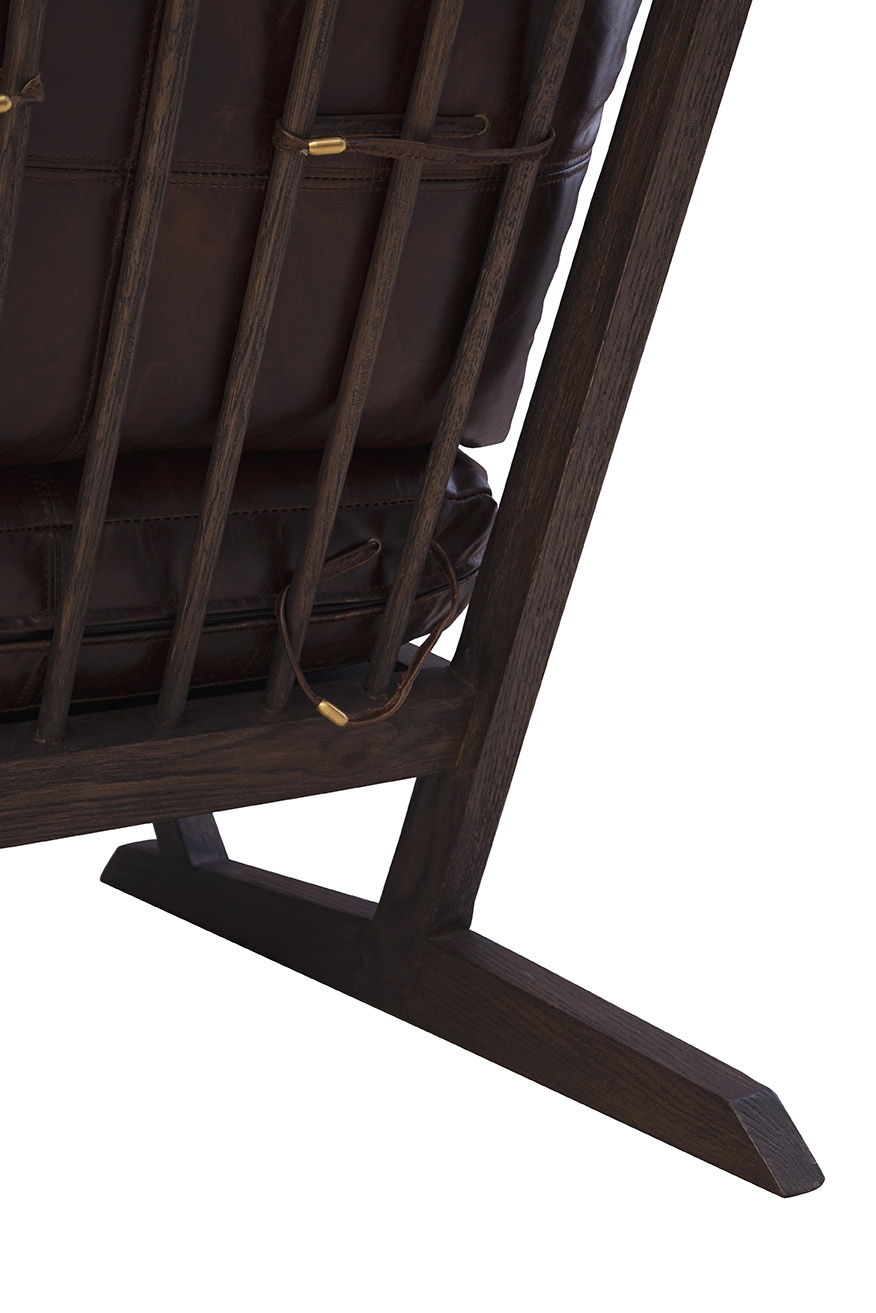 Lezlie - Occasional Chair - Dark Brown