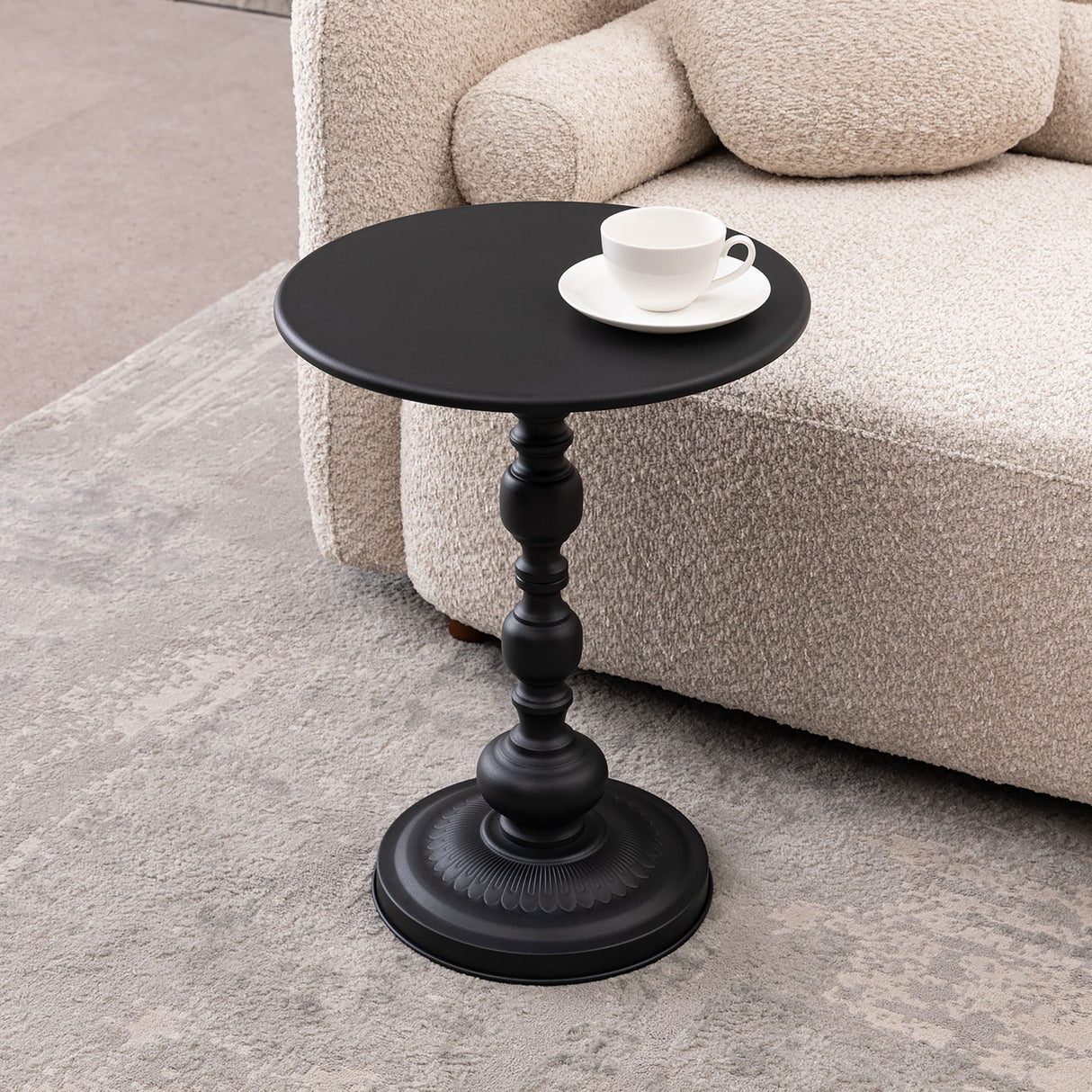 Round Side Table For Living Room