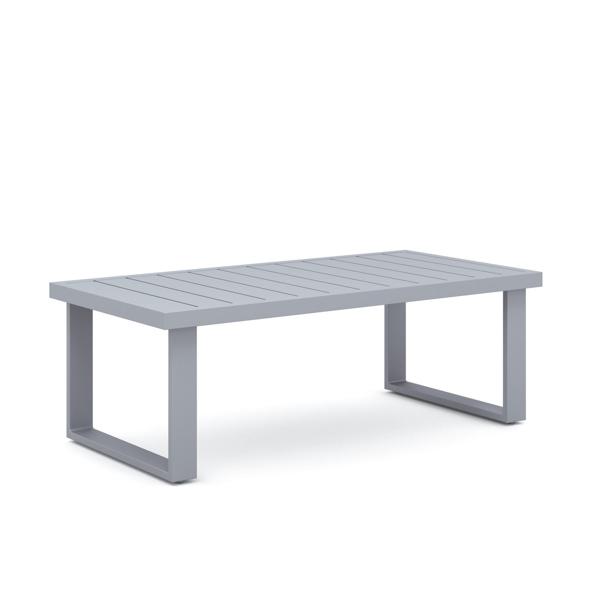 Fiji - 2 Piece Outdoor Set (Sofa & Slat Top Coffee Table Set) - Blue
