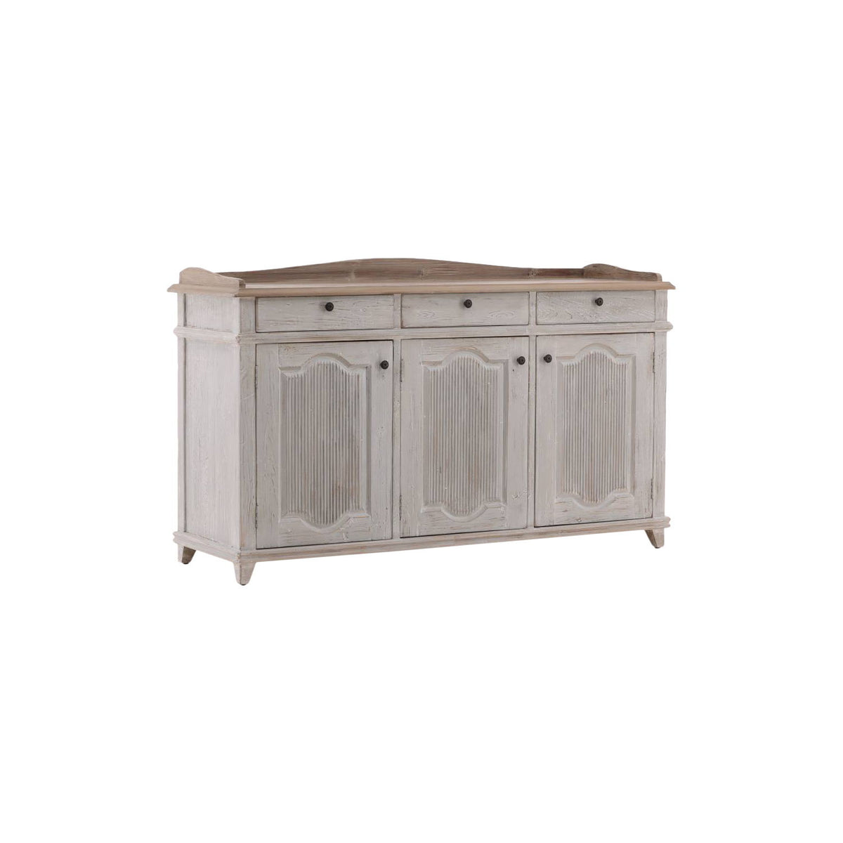 Old Country - Sideboard - Light Gray / Light Brown