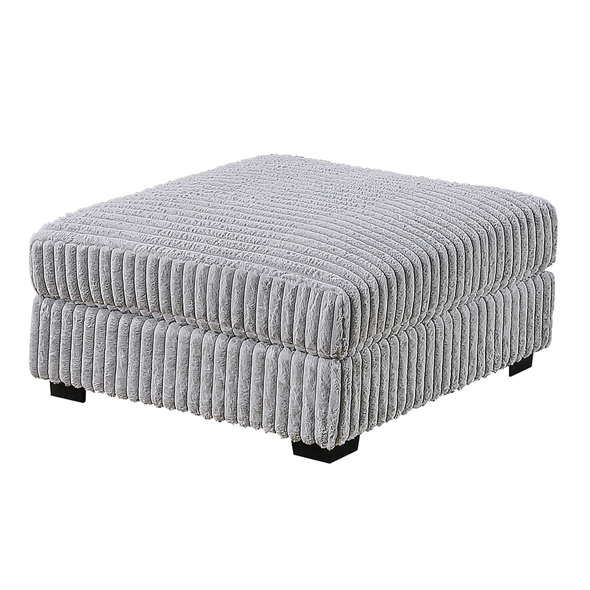 Contemporary Soft Upholstered Ottoman