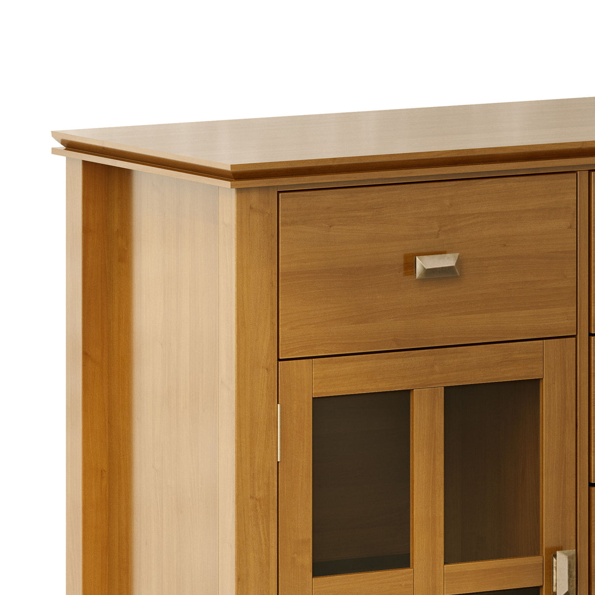 Sideboard Buffet Dining Room Cabinet Solid Wood Storage 54x36in