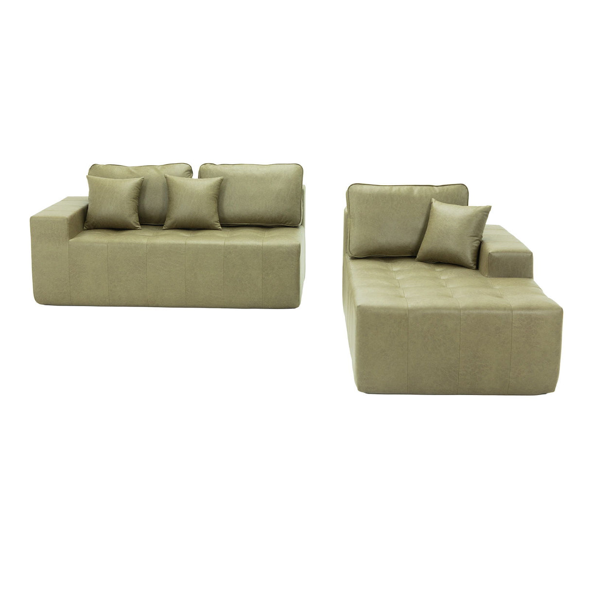 L - Shaped Corner Chaise Sofa Bed