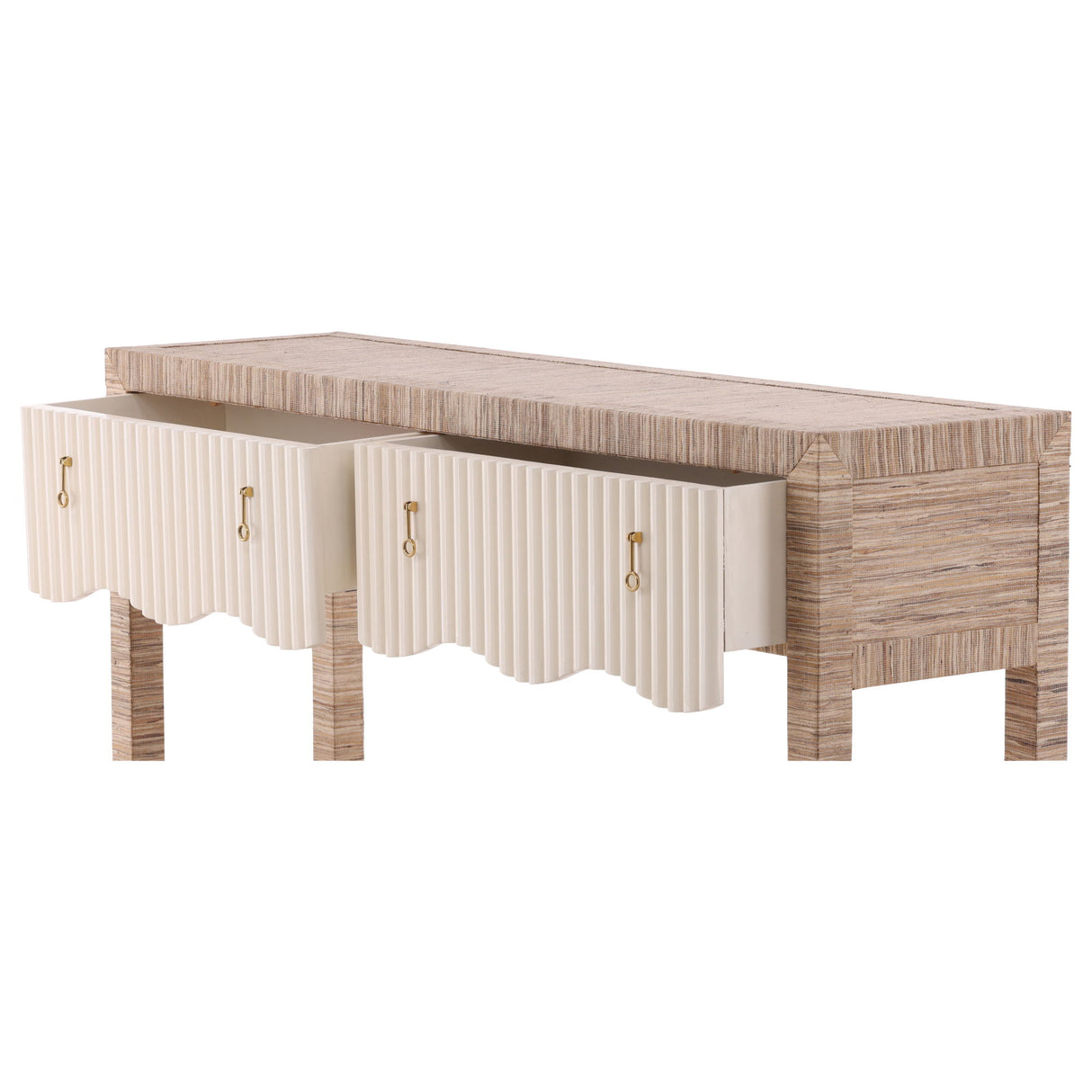 Lily's - Console - Light Brown / White