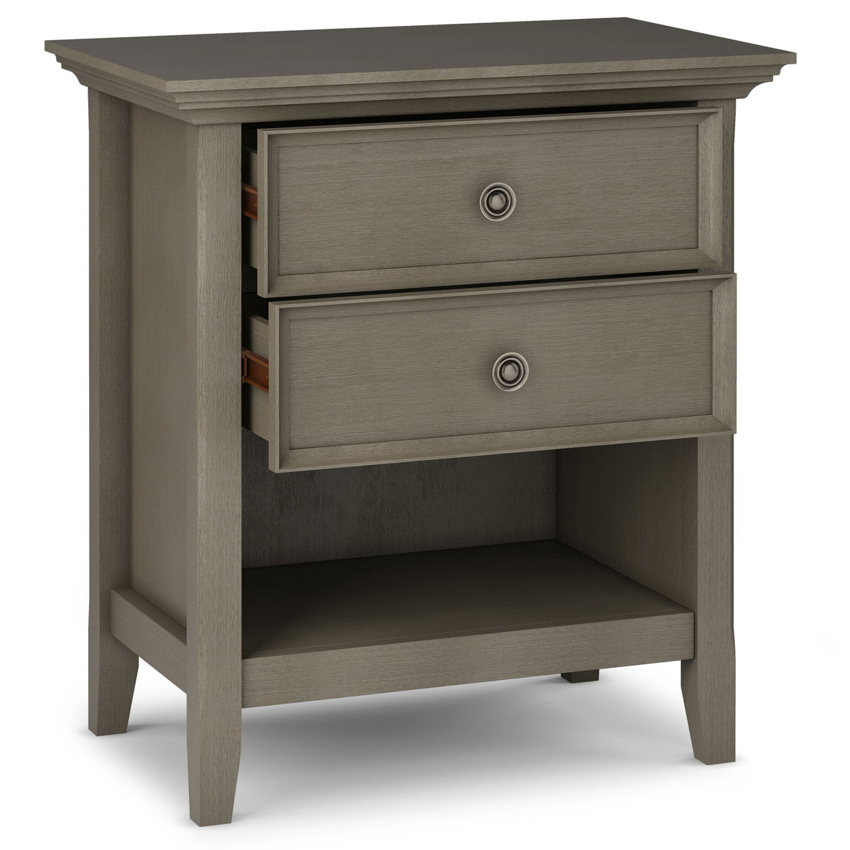 Amherst - Bedside Table - Dark Brown