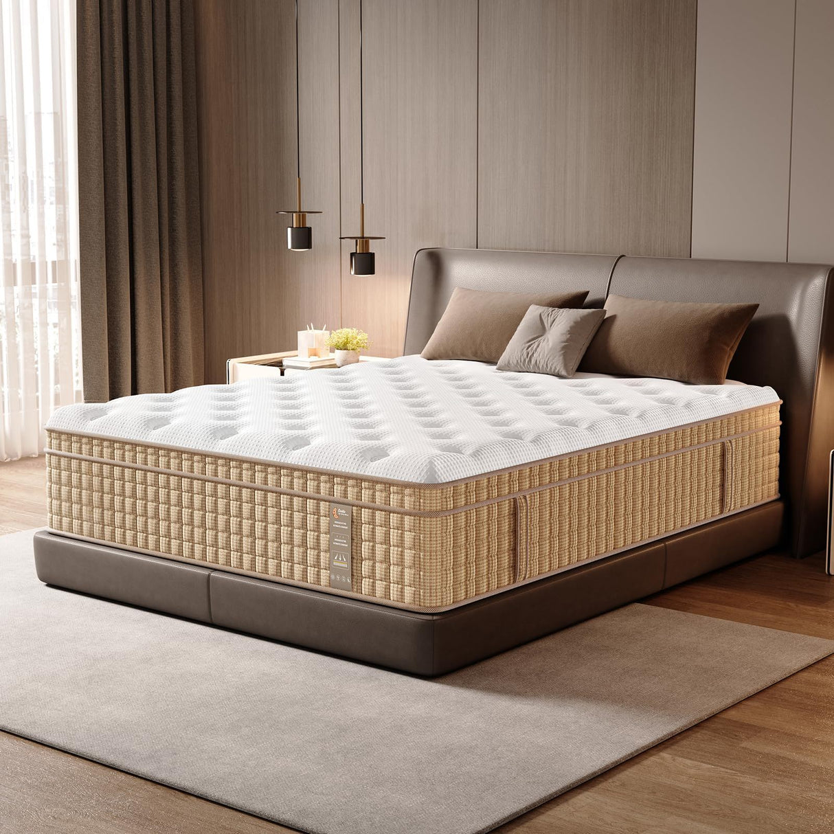 14" Hybrid Mattress With Innerspring & Gel Memory Foam