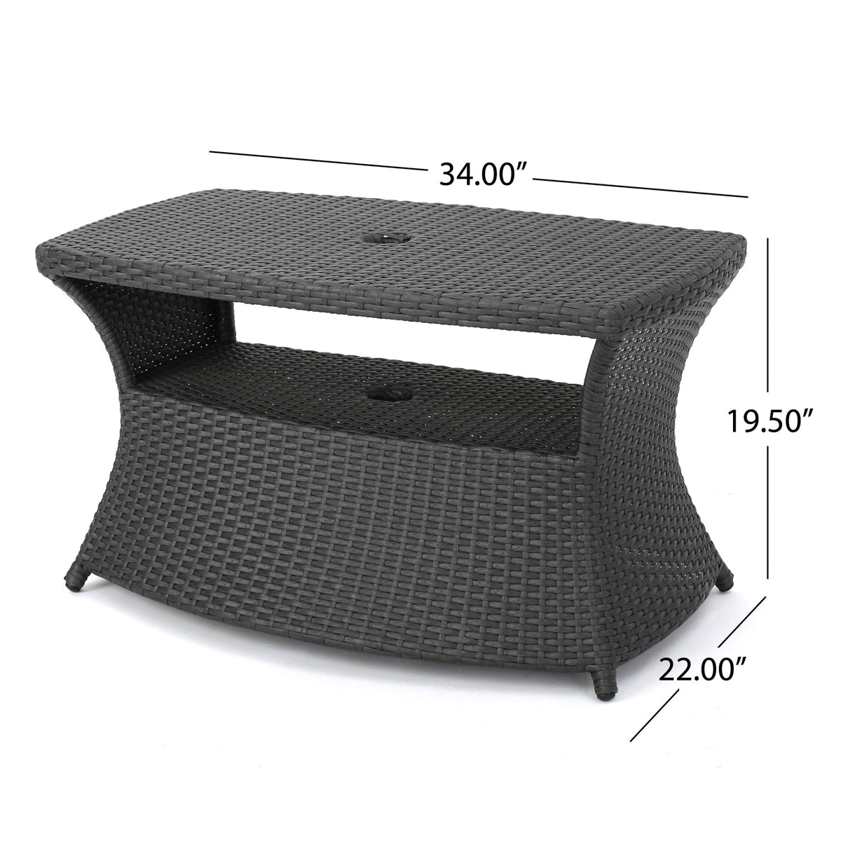 Berkeley - Chaise Lounge Side Table