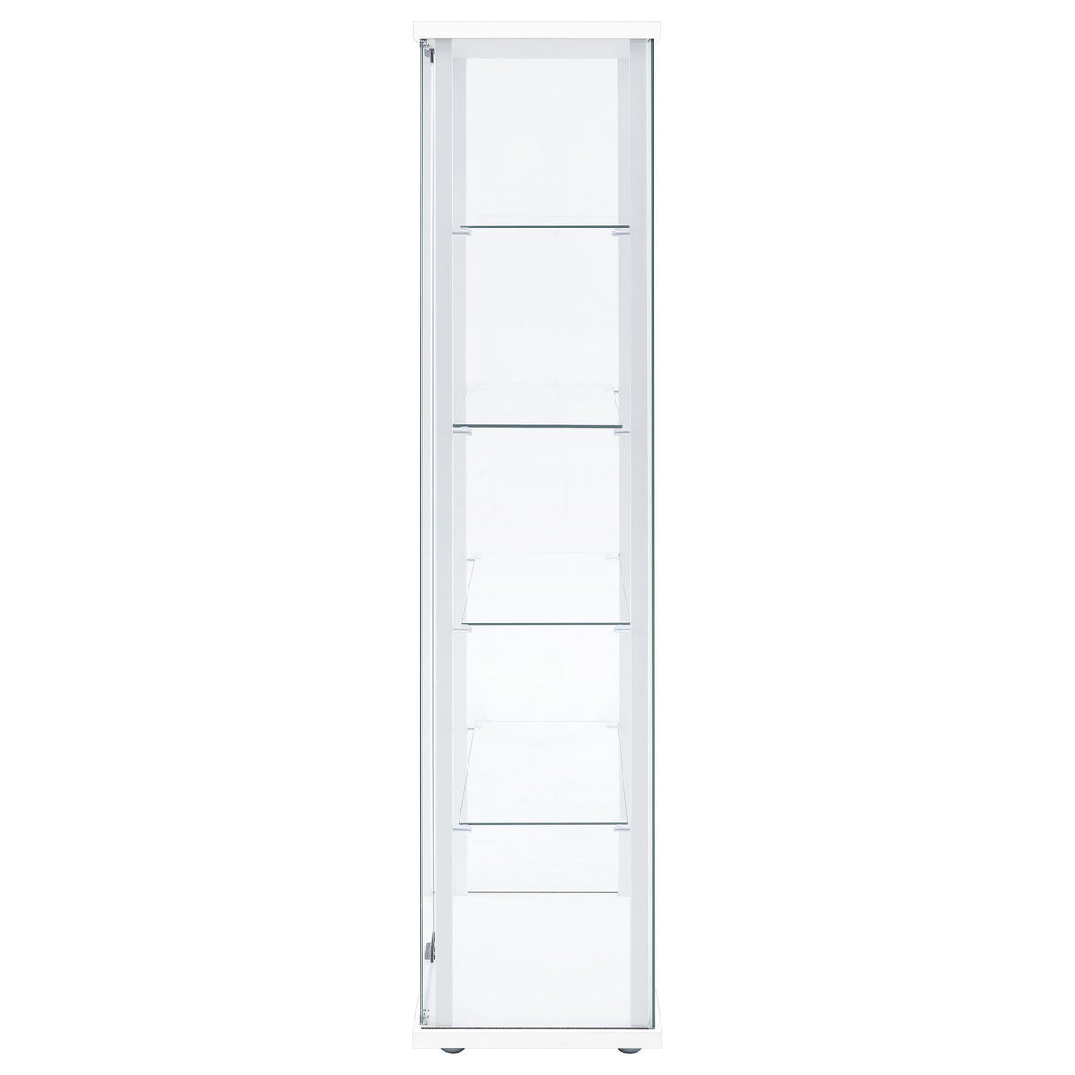 Hyacinth - 4 Shelf Curio Cabinet