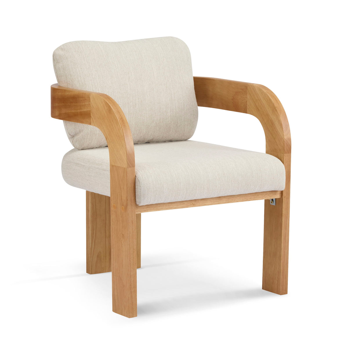 2 Pack Dining Chairs With Pillow Back