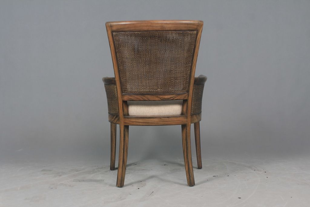 Langley - Arm Chair - Dark Brown