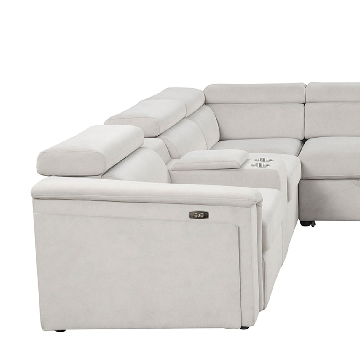 Harvey - Power Recliner Sleeper Sectional