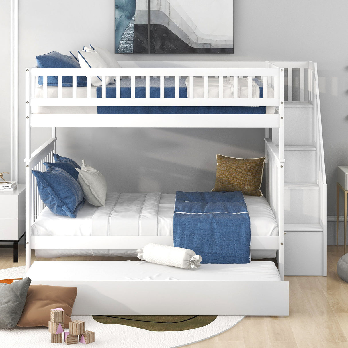 Bunk Bed With Staircase