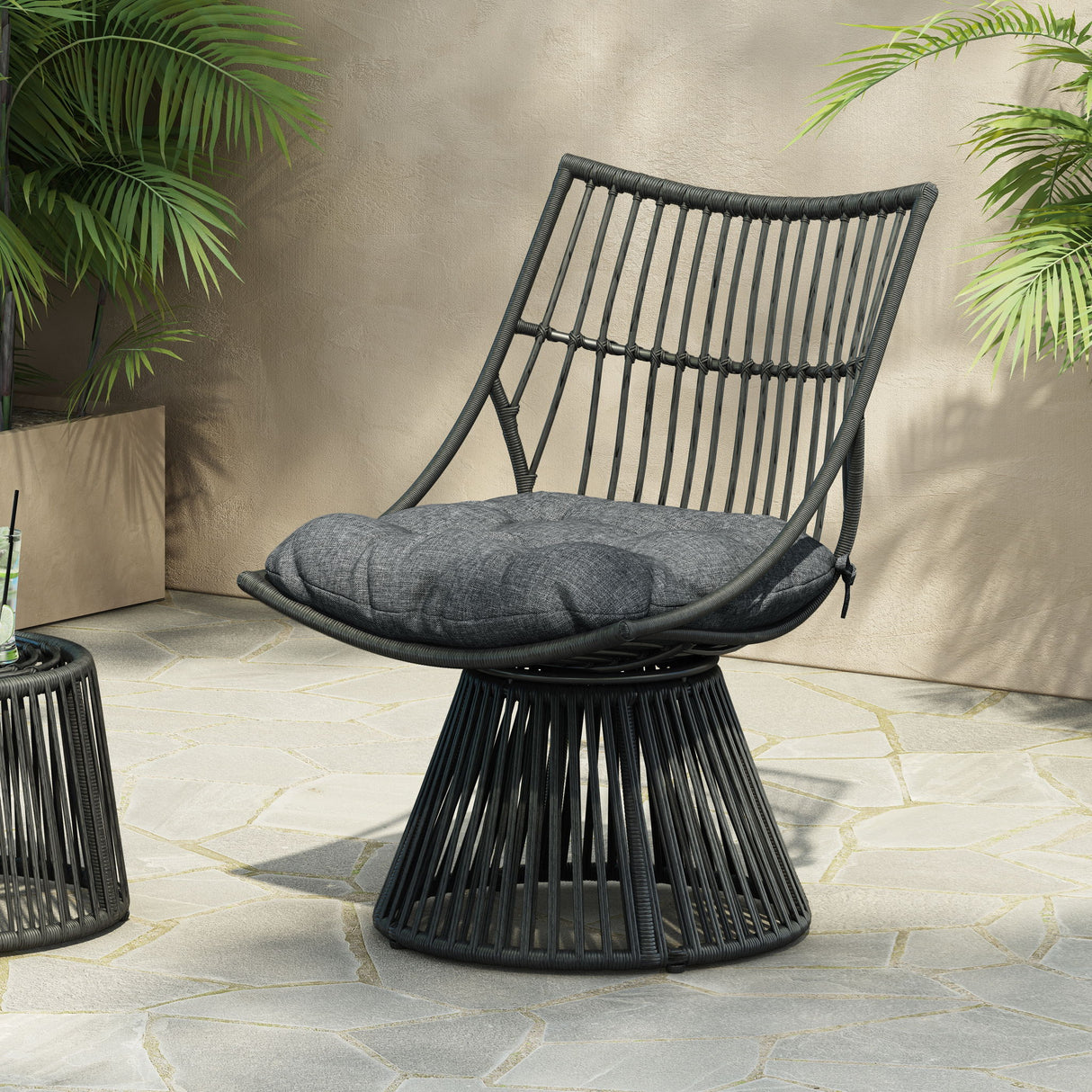 Elaine - Chair - Gray