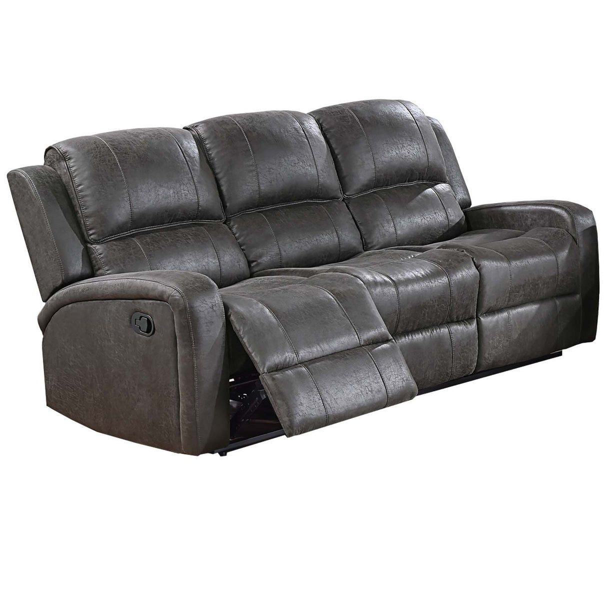 Modern Living Room Set With Square Armrest, Cushion Backrest