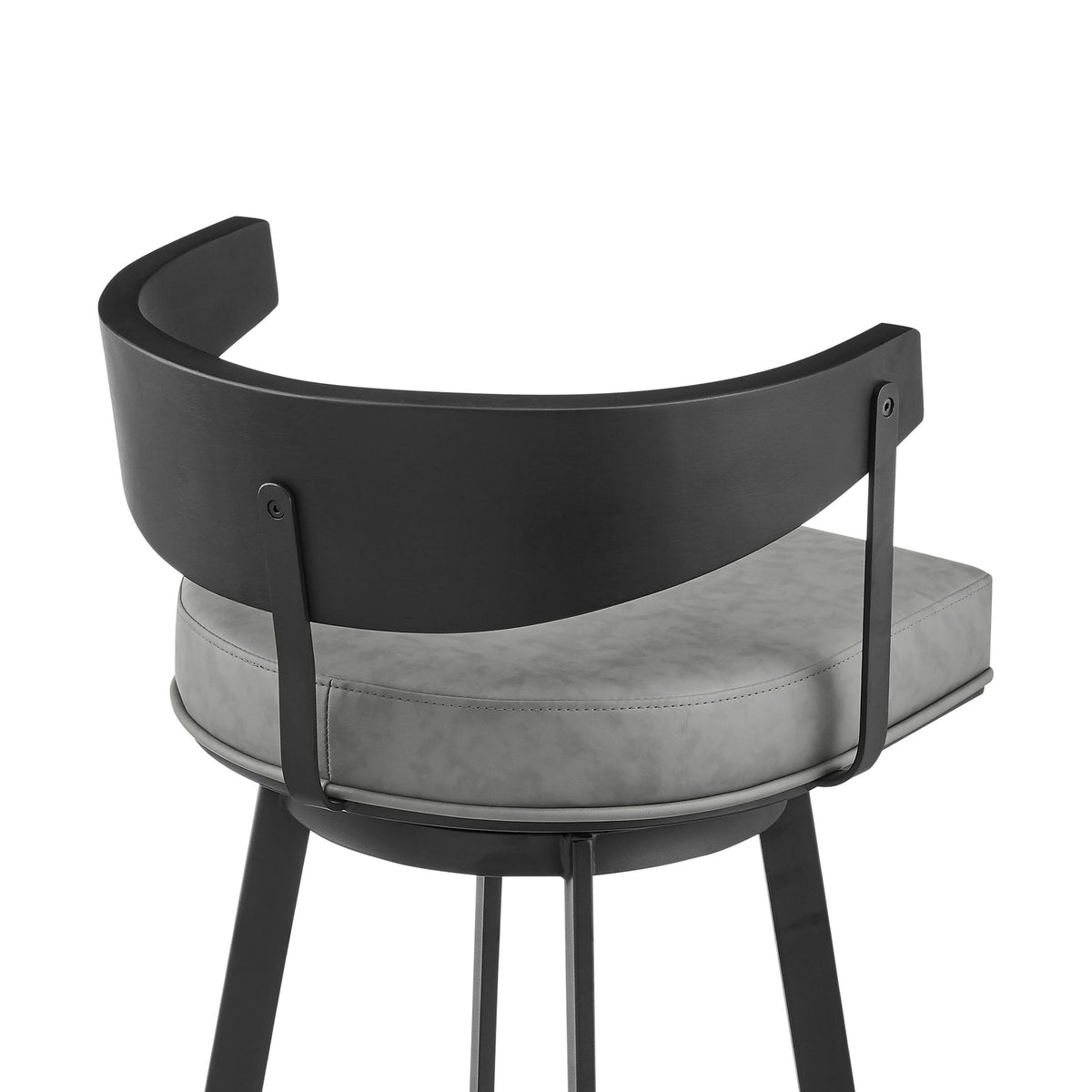 Lacey - Swivel Counter Stool - Black