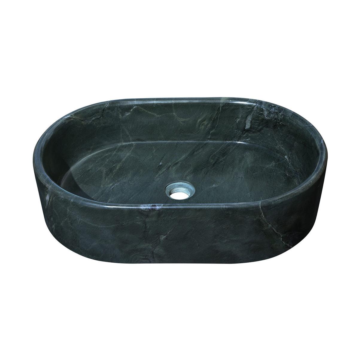 Bathroom Vessel Sink, Semi Polished Surface
