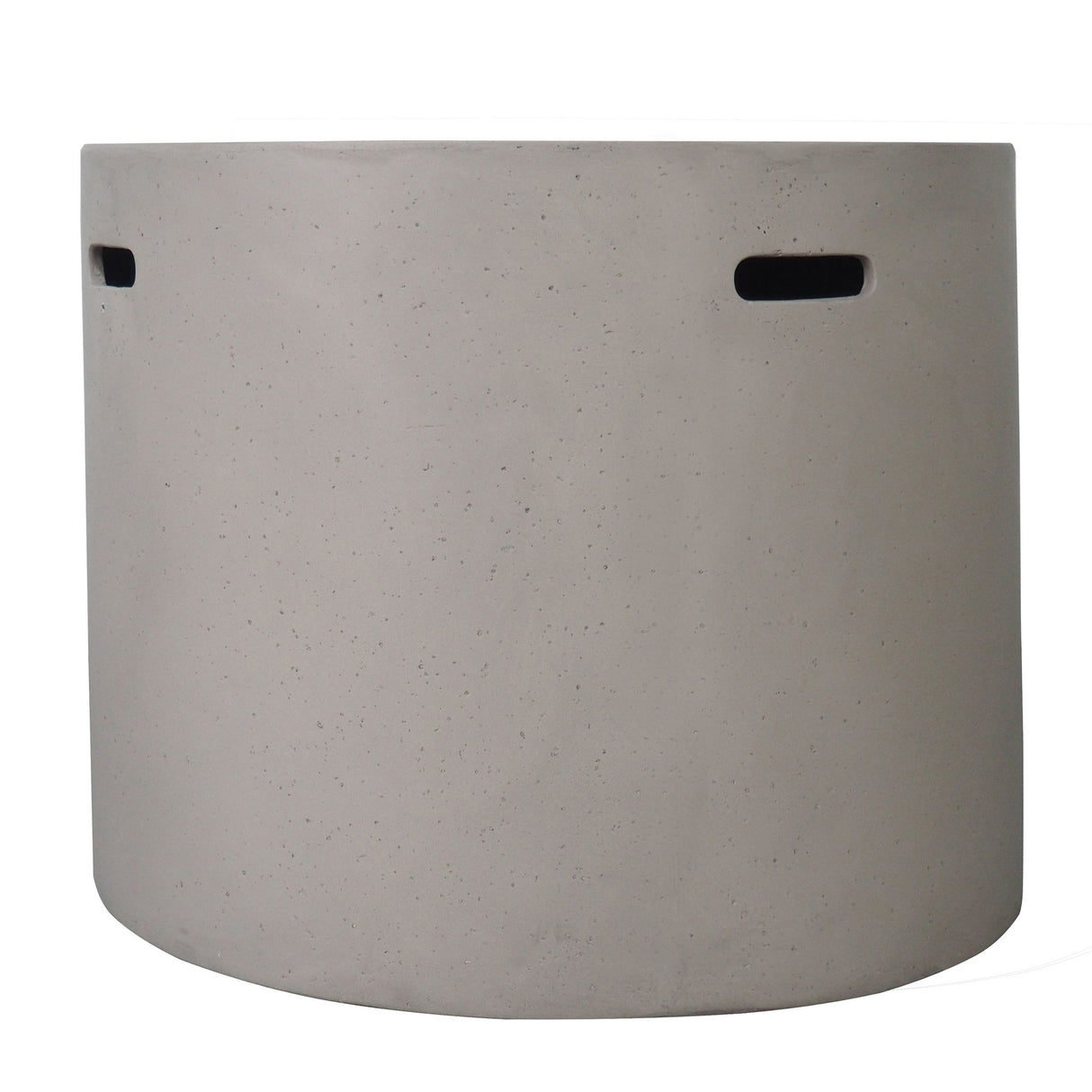 Round Propane Fire Pit Table Modern Outdoor Patio Heater 40000 BTU