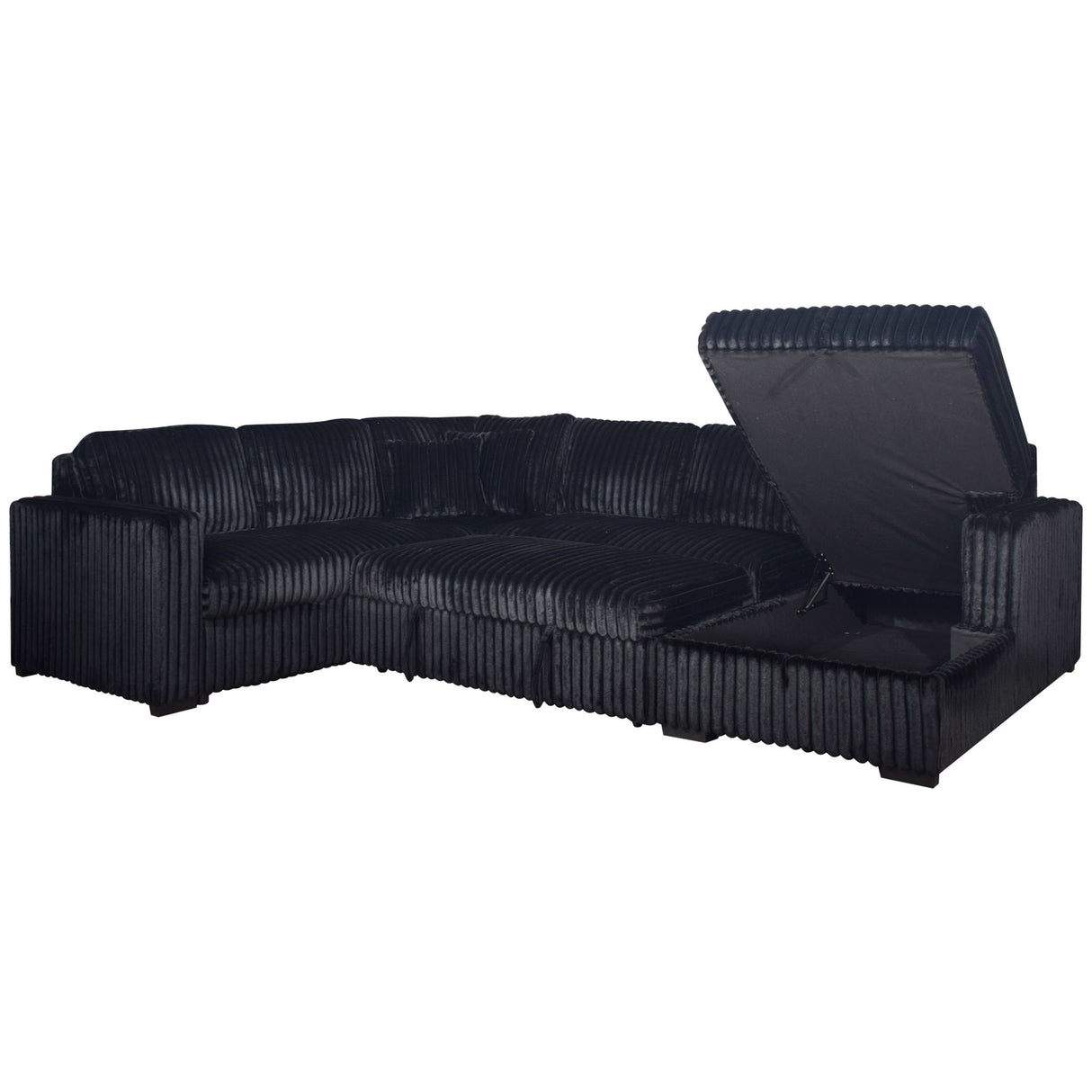 Bliss Sectional Sleeper with Storage Chaise