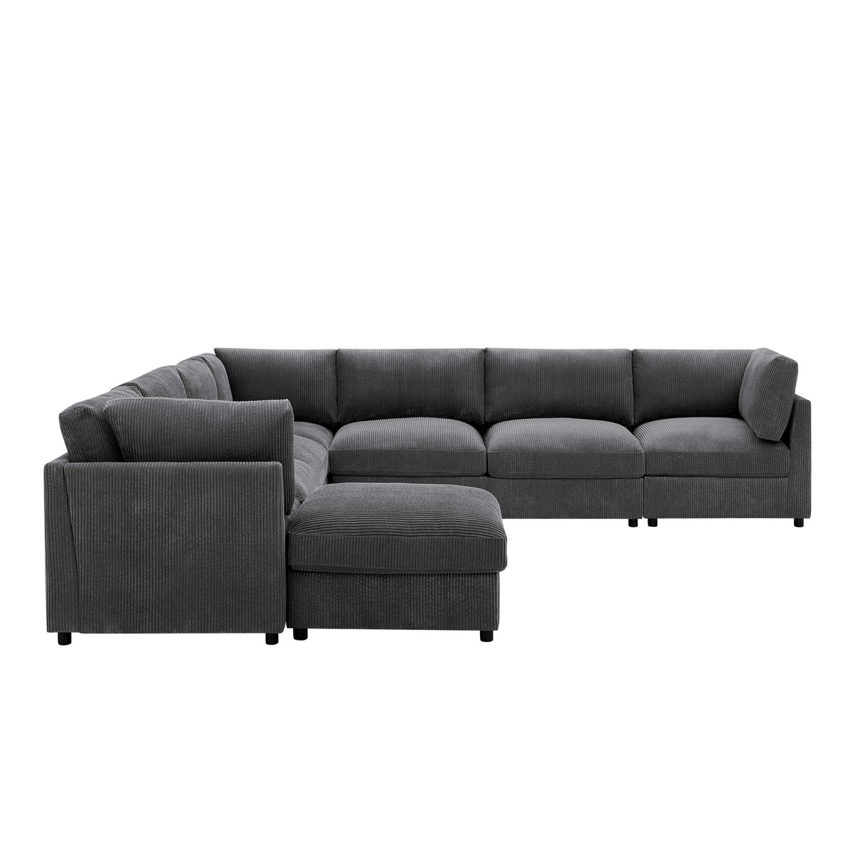 Modern Reversible Modular Sectional