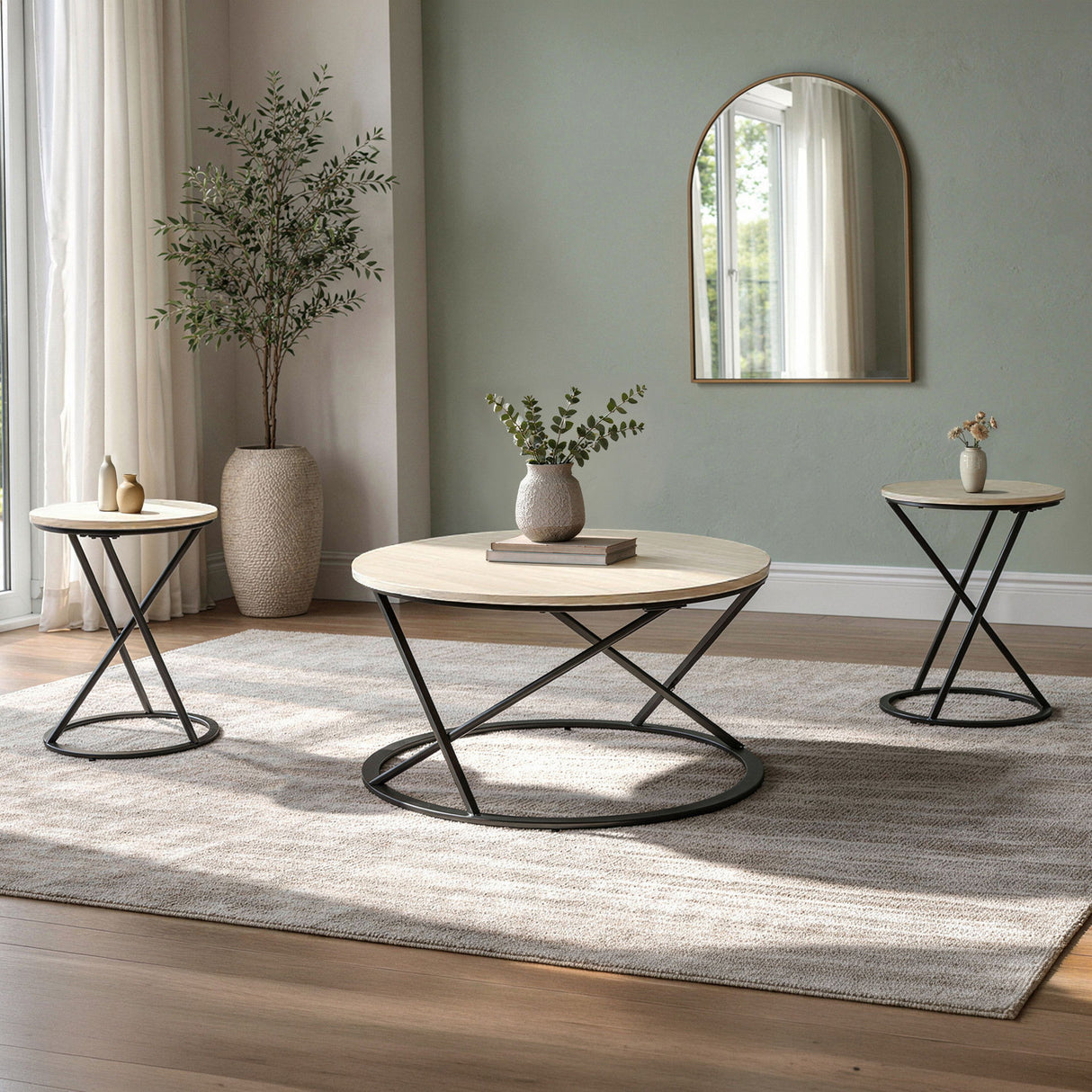 Emery - 3 Piece Occasional Set (1 Coffee & 2 End Tables)