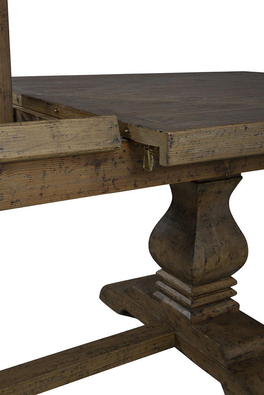 Sandbridge - Dining Table With Extensions - Dark Brown