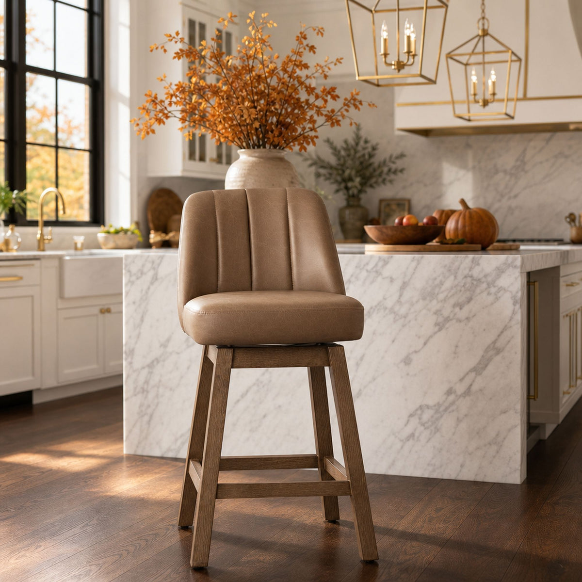 Sonny - Adjustable Height Swivel Barstool