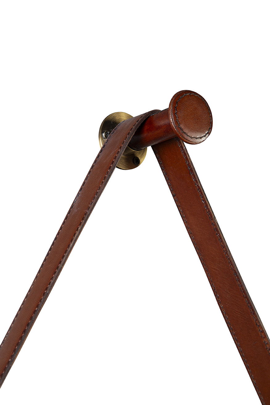 Milo - Hanging Mirror - Saddle