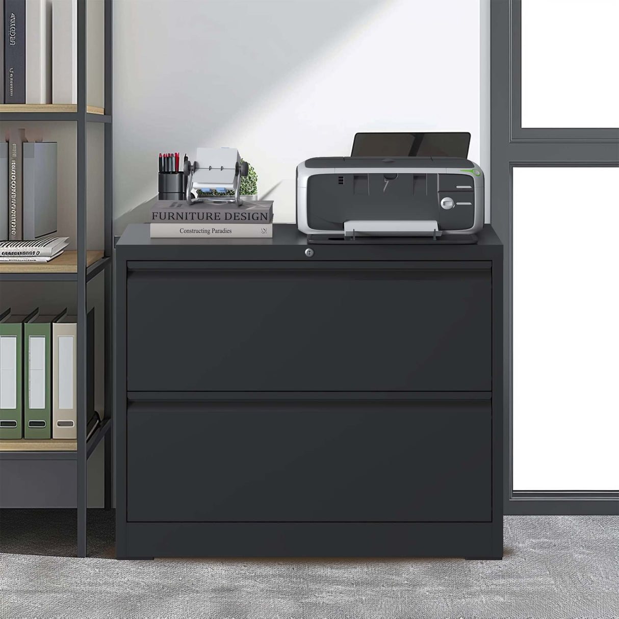 Premium Drawer Metal Lateral File Cabinet With Lock