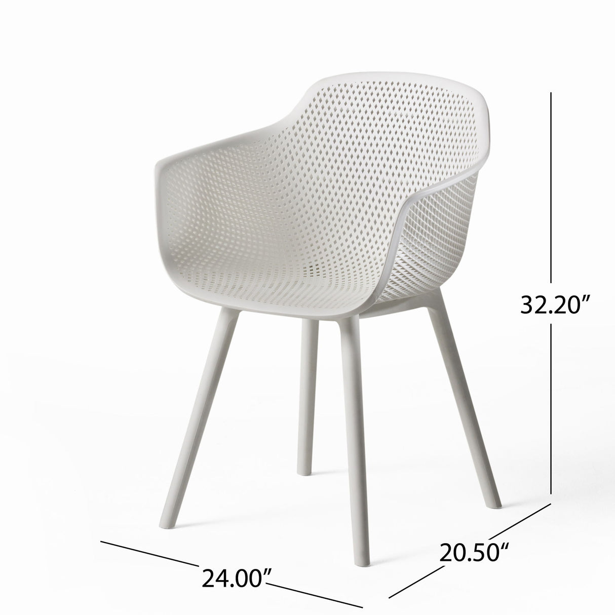 Lotus - Chair (Set of 2) - White
