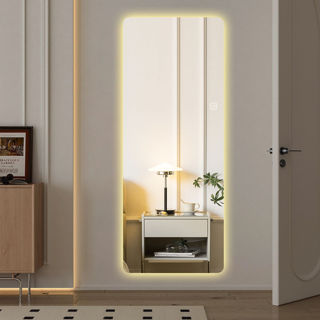 Wall Mounted LED Full Length Mirror