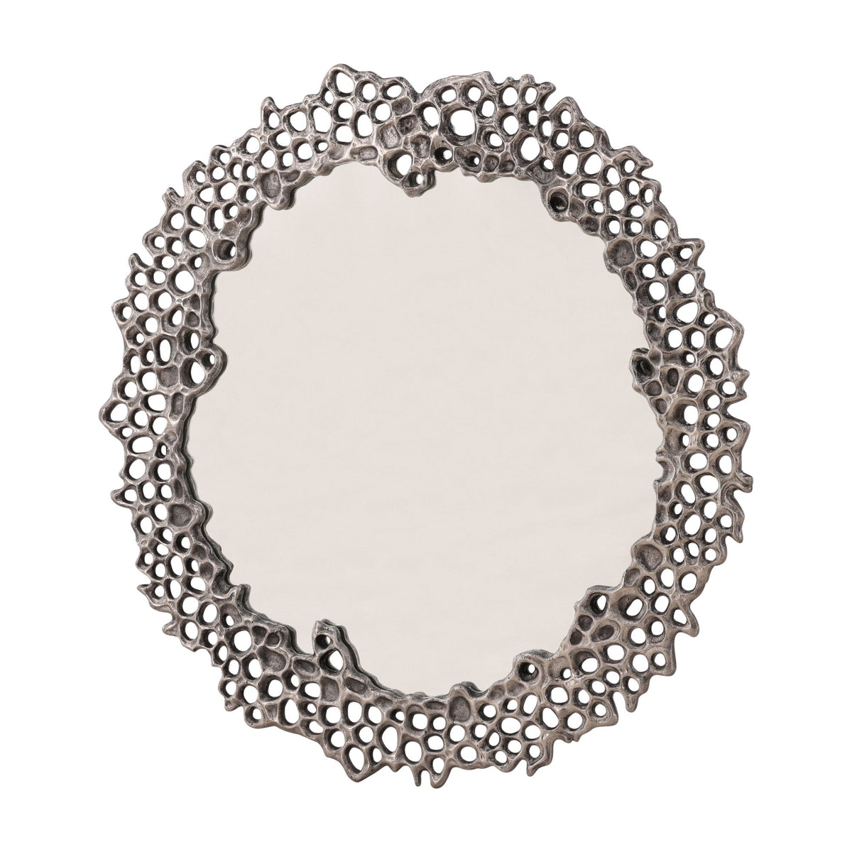 Honeycomb - Mirror - Gray