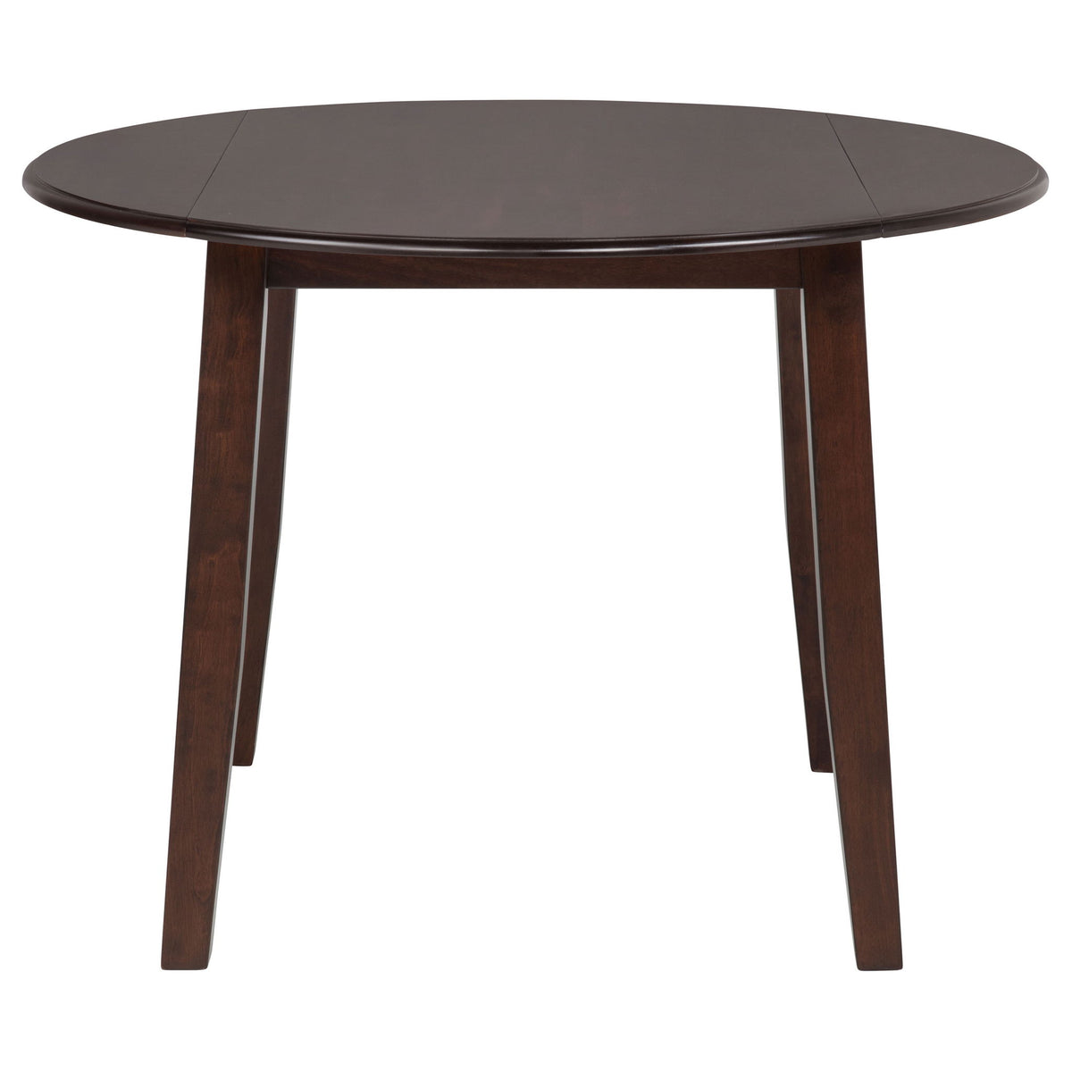 Verety - 5 Piece Round Dining Set With Chairs - Dark Brown