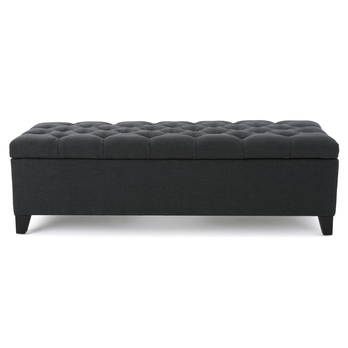 Glouster - Contemporary Storage Ottoman With Button Tufted Design
