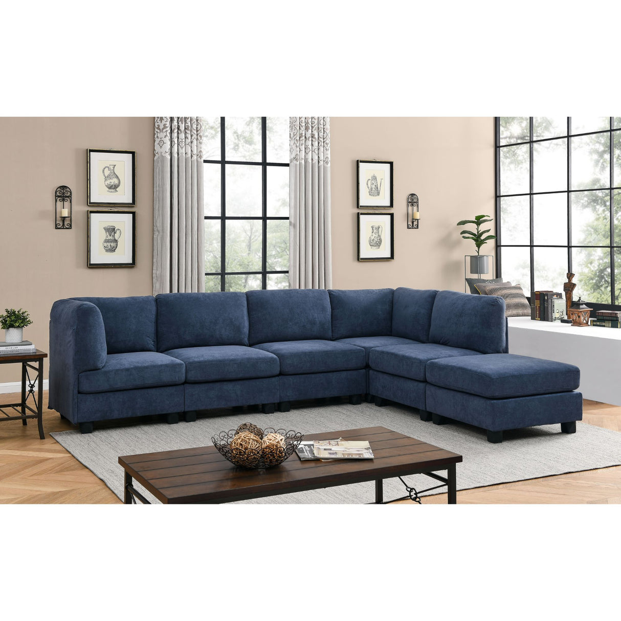 Upholstered Modular Sectional
