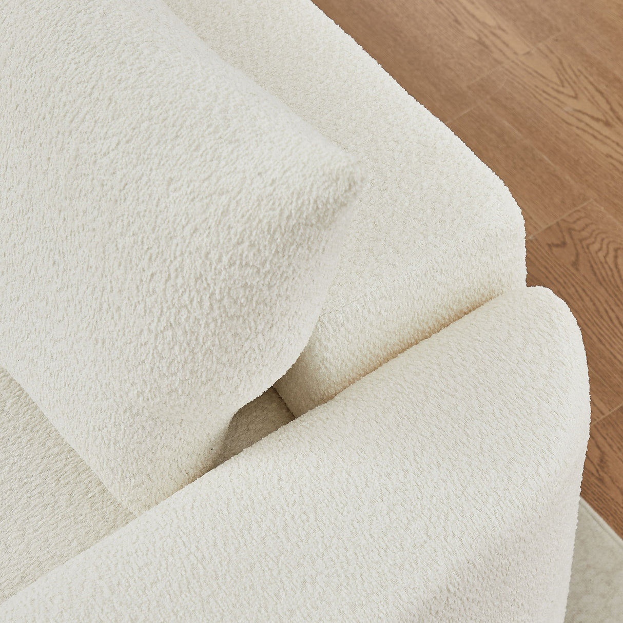3 Seater With Thickened Armrests Sofa For Living Room