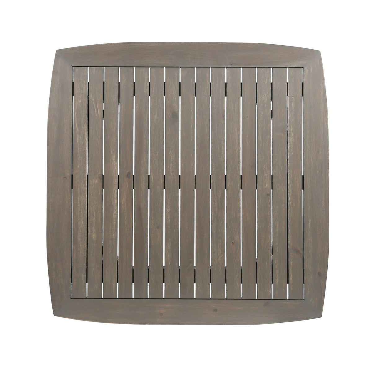 Modern Indoor Square Acacia Wood Dining Table With Toothpick Leg Design