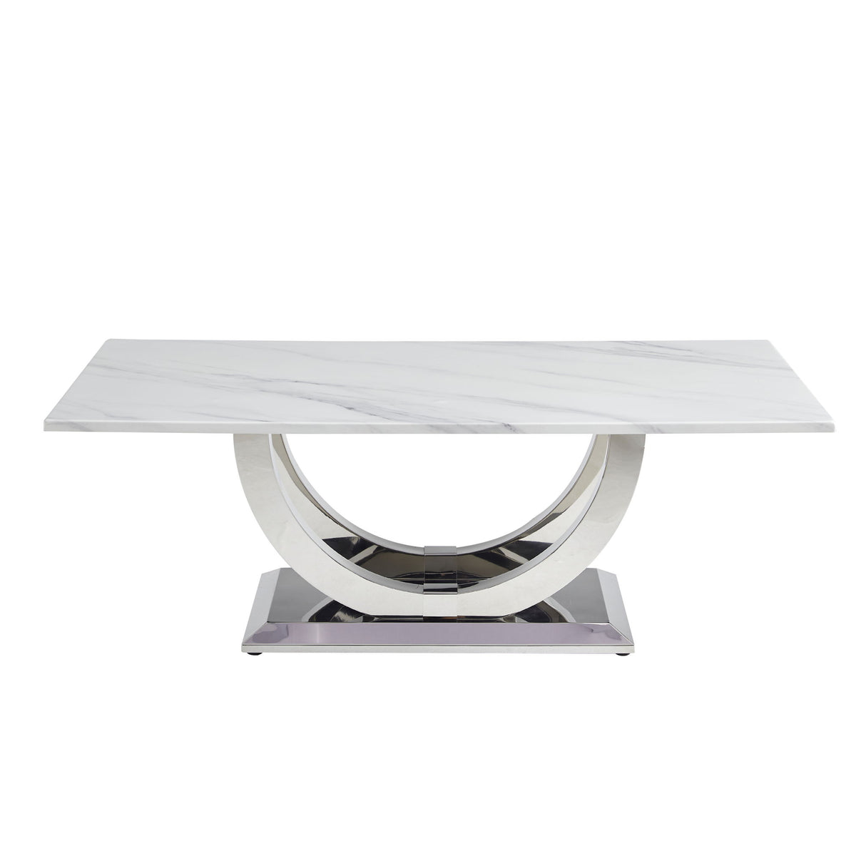 Rectangular Coffee Table With Base