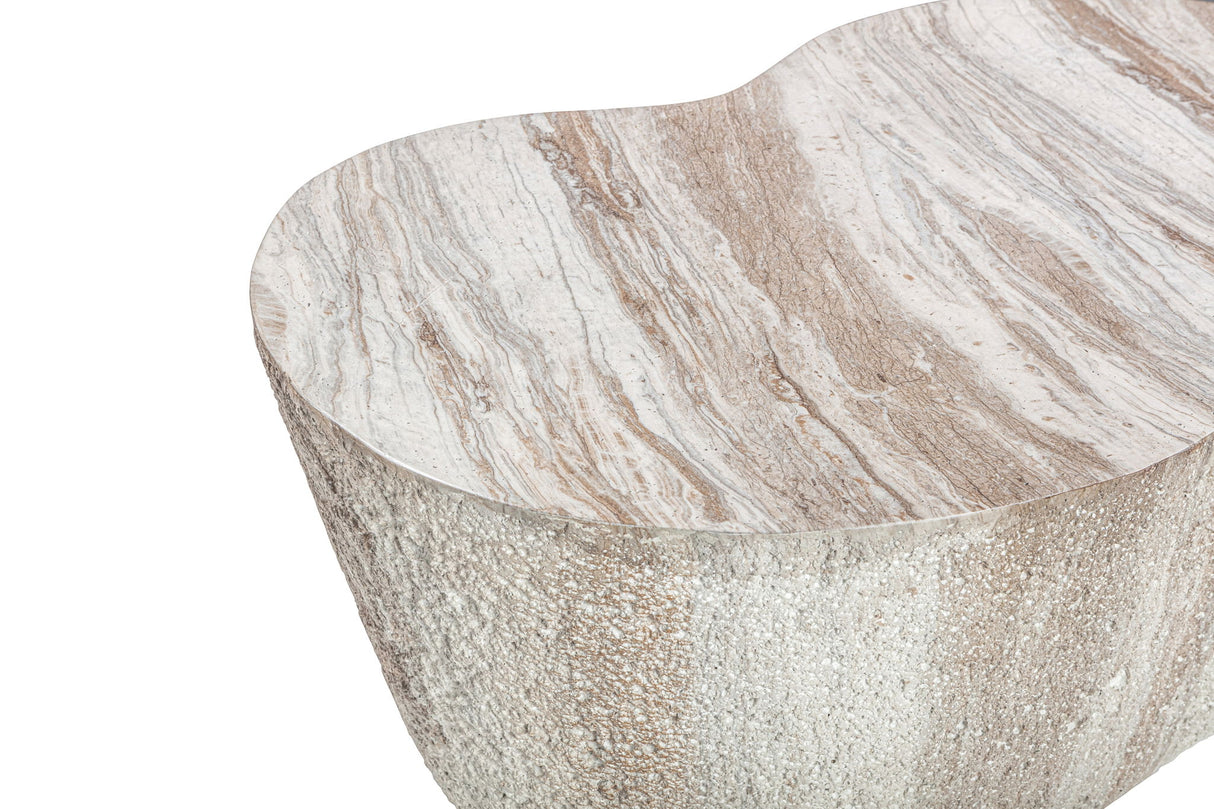 Velora - Indoor Outdoor Coffee Table - Oasis Concrete Finish
